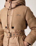 Karl Lagerfeld капитонирано яке дамско бежово B4W15003