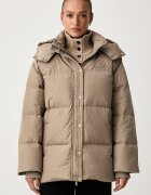 Karl Lagerfeld капитонирано яке дамско бежово B4W15060