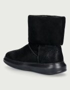 Karl Lagerfeld Kapri апрески дамски от велур черни KL44557S