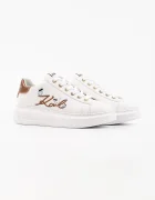 Karl Lagerfeld Kapri маратонки дамски от кожа бели KL62510C