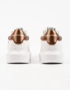 Karl Lagerfeld Kapri маратонки дамски от кожа бели KL62510C
