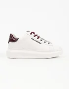 Karl Lagerfeld Kapri маратонки дамски от кожа бели KL62522N