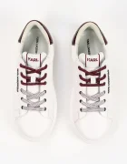 Karl Lagerfeld Kapri маратонки дамски от кожа бели KL62522N