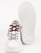 Karl Lagerfeld Kapri маратонки дамски от кожа бели KL62522N