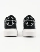 Karl Lagerfeld Kapri маратонки дамски от кожа черни KL62510C