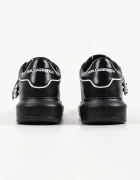 Karl Lagerfeld Kapri маратонки дамски от кожа черни KL62516T