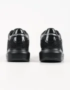 Karl Lagerfeld Kapri маратонки дамски от кожа черни KL62577N