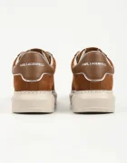 Karl Lagerfeld Kapri маратонки мъжки от велур зелени KL52572N