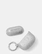Karl Lagerfeld Кейс за airpod AirPods 4 в сребристо KLA4PGKIPS