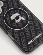 Karl Lagerfeld кейс за телефон iPhone 17 черен KLHMP17SHMKBKHOK