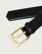 Karl Lagerfeld колан дамски от кожа черен A4W33132
