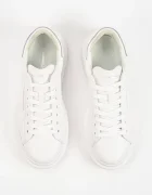 Karl Lagerfeld Kore маратонки мъжки от кожа бели KL56525