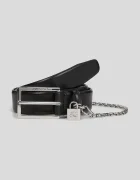 Karl Lagerfeld Кожен колан K/AUTOGRAPH