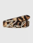 Karl Lagerfeld Кожен колан K/SIGNATURE
