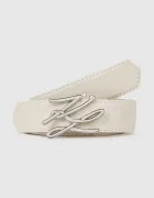 Karl Lagerfeld Кожен колан с две лица K/AUTOGRAPH