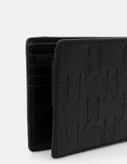 Karl Lagerfeld Кожен портфейл K/LOOM мъжки в черно A1M32015