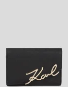 Karl Lagerfeld Кожен портфейл K/SIGNATURE