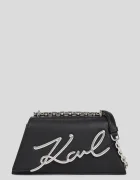 Karl Lagerfeld Кожена чанта K/SIGNATURE