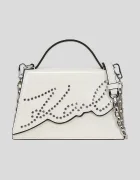Karl Lagerfeld Кожена чанта K/SIGNATURE