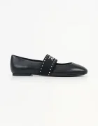 Karl Lagerfeld Кожени балеринки KARO в черно KL40126A