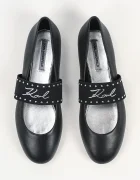 Karl Lagerfeld Кожени балеринки KARO в черно KL40126A