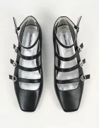 Karl Lagerfeld Кожени балеринки KONNIE в черно KL40195