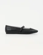 Karl Lagerfeld Кожени балеринки KONNIE в черно KL40196