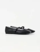 Karl Lagerfeld Кожени балеринки KONNIE в черно KL40196