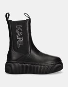 Karl Lagerfeld Кожени боти челси KREEPER