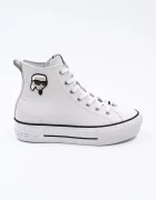 Karl Lagerfeld Кожени кецове KAMPUS MAX NFT
