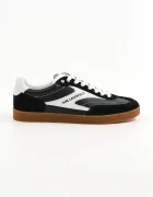 Karl Lagerfeld Кожени маратонки KANDIDATE в черно KL53855