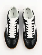 Karl Lagerfeld Кожени маратонки KANDIDATE в черно KL53855