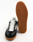 Karl Lagerfeld Кожени маратонки KANDIDATE в черно KL53855