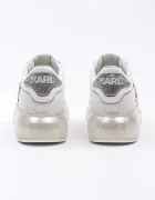 Karl Lagerfeld Кожени маратонки KAPRI KUSHION в бяло KL62610H