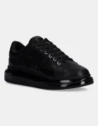 Karl Lagerfeld Кожени маратонки KAPRI KUSHION в черно KL52648F