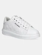 Karl Lagerfeld Кожени маратонки KAPRI MENS в бяло KL52549K