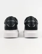Karl Lagerfeld Кожени маратонки KAPRI NFT мъжки в черно KL52570N