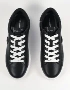 Karl Lagerfeld Кожени маратонки KAPRI NFT мъжки в черно KL52570N