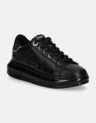 Karl Lagerfeld Кожени маратонки KAPRI в черно KL62548F