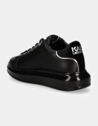 Karl Lagerfeld Кожени маратонки KAPRI в черно KL62548F
