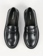 Karl Lagerfeld Кожени мокасини KEATON мъжки в черно KL13310