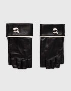 Karl Lagerfeld Кожени ръкавици без пръсти