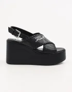 Karl Lagerfeld Кожени сандали WENDY