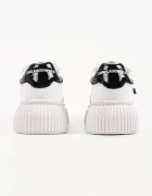 Karl Lagerfeld Kreeper Nft маратонки дамски от кожа бели с платформа KL42377T