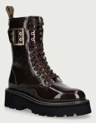 Karl Lagerfeld кубинки дамски от кожа Kyla кафяви KL43475