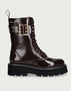 Karl Lagerfeld кубинки дамски от кожа Kyla кафяви KL43475