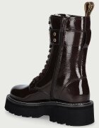 Karl Lagerfeld кубинки дамски от кожа Kyla кафяви KL43475