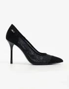Karl Lagerfeld обувки с ток Sarabande черни KL30905L