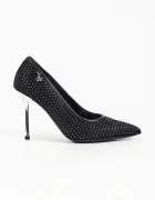 Karl Lagerfeld обувки с ток Sarabande черни KL30977