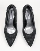 Karl Lagerfeld обувки с ток Sarabande черни KL30977